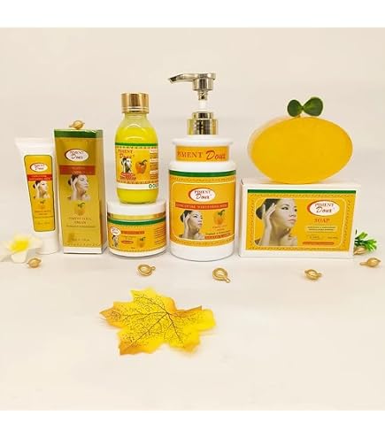 Gamme éclaircissante Piment Dou - Lait + Sérum + Savon - Anti-taches - Neuf