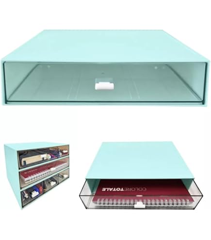 Organizzatore Cassetti Yosemy 16 Pezzi | Trasparente Con Gommini Antiscivolo | Per Ufficio, Cucina, Cosmetici - Foto 5