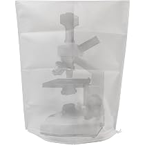 Microscope Dust Cover 36x20x42cm - PVC Plastic Protective Storage Bag For Lab Microscopes