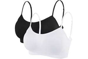 Litthing Reggiseno Sportivo da Donna Reggiseno Comodo Senza Cuciture Top Imbottito da Donna Spalline Regolabili Reggiseno Canotta Sport Senza Fili Top Corto per Yoga Fitness Esercizio