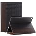 Produktbild iPad Pro 12.9 Smart Case, elecfan® Ultra Dünn Leichtgewicht Book Style Flip PU Leder Hülle Tasche Wasserdicht Case Smart Cover mit Ständer / Auto Schlaf Wach Funktion Anti Kratzer Schutzhülle für iPad Pro 12.9 (iPad Pro 12.9, Braun)