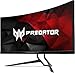Produktbild Acer Predator X34 87 cm (34 Zoll) Curved Monitor (HDMI, USB 3.0, Displayport, UltraWide QHD Auflösung 3440 x 1440, Nvidia G-Sync, EEK C, 4ms Reaktionszeit) silber/schwarz