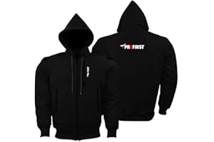 Inflori Motorbike Motorcycle Hoodie Protective Clothing Softshell Hoodie Jacket For Riders CE Armored With Extra Shell Protection At Shoulders