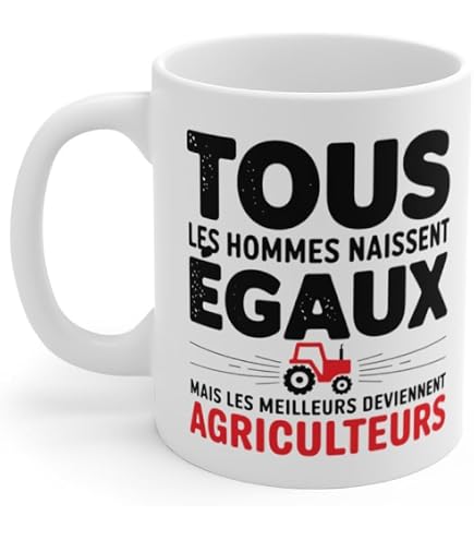 Mug Céramique New Holland Agriculture - Fabriqué En France - Motif Coloré Collection