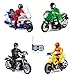 Produktbild RC ferngesteuertes Motorrad 4 verschiedene Modelle Polizei, Motocross, Chopper,US Motorbike, Ready-To-Drive, Inkl. Fernsteuerung und integr. Akku,, Neu