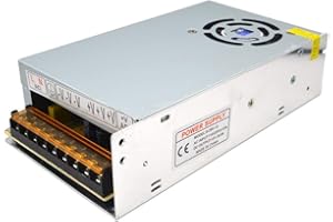 PARDARSEY Padarsey 12V 20A Universal Regulated Switching Power Supply Driver LED Strip Light CCTV Radio Computer Project