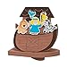 Produktbild 6 x Arche Noah Moosgummi Bastelset DIY Kindergeburtstag Mitgebsel Tiere Schiff Sintflut Bibel Testament