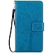 Produktbild Nancen Tasche Hülle für Nokia Microsoft Lumia 650 (5 Zoll) Flip Schutzhülle Zubehör Lederhülle mit Silikon Back Cover PU Leder Handytasche im Bookstyle Stand Funktion Kartenfächer Magnet Etui Schale