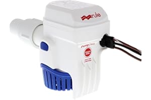 Rule Mate 500 Fully Automated Bilge Pump - 12V [RM500B],White