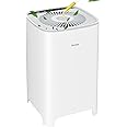 Muliap Air Purifiers for Home Bedroom with H13 Hepa Filter,Ultra Quiet Desktop Portable Air Purifier,for Dust,Odor,Pet Dander,Smoke,With Aromatherapy,White (SY901)