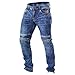 Produktbild Trilobite MICAS URBAN Herren Motorrad Jeans Blau Protektoren Hose Hoch Abriebfest, 38166504, Größe 36/52