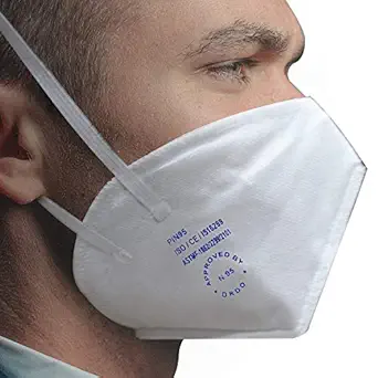 HACER PI-N95 DRDO Approved Face Mask with Breathing Valve for Men & Woman (1 PC)