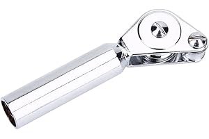 Keenso Punta de caña de Pescar, guía de Punta de Varilla de Rodillo de 5/6/7/8 mm Accesorio de Aparejos de Pesca de Arrastre de Acero Inoxidable para Pesca de Arrastre de Barco de mar