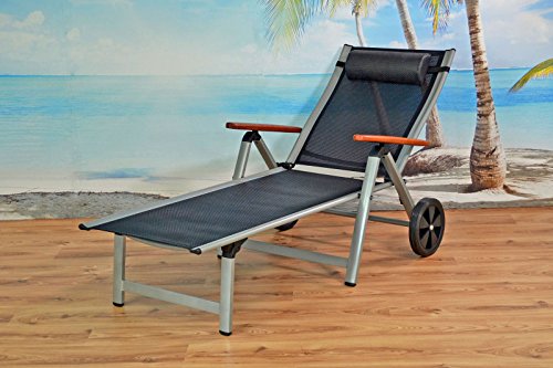 2 Nackenpolster für Gartenmöbel Liegen Deckchair Relaxsessel Kopfkissen