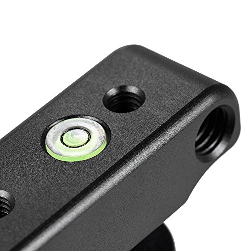 Andoer SevenOak sk-h02 portable Vid  o Poign  e stabilisatrice pour appareil photo Sabot Support Support pour appareil photo Nikon Canon Sony   cran LED Microphone