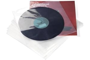 Glorious 31 cm (12,5 Zoll) LP Set di copertura di protezione (100 St.) - obbligatorio per i negozi di dischi e ottimale per i DJ