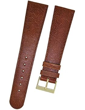 Orig. FORTIS Uhrenarmband LEDER braun mit brauner Naht 20mm NEU 8808