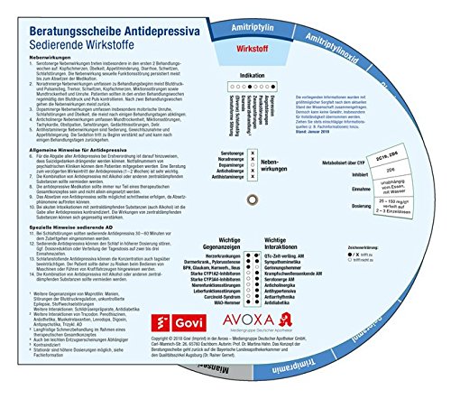 Beratungsscheibe Antidepressiva (Govi)