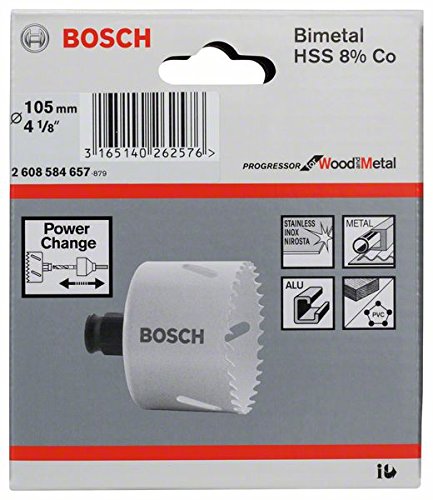 Bosch Pro Lochsäge Progressor mit Power-Change-Adapter (Ø 105 mm) - 2