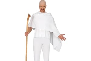 FIESTAS GUIRCA | Calva de Látex Natural (Talla Única) - Prótesis para Disfraz de Monje, Fraile o Sacerdote - Accesorio Unisex para Fiestas de Disfraces y Eventos Religiosos - Adulto - Natural