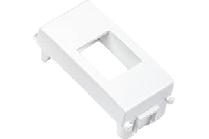 FANTON 23939-B10 Set mit 10 Adaptern Typ Keystone für Platten und Halterungen VIMAR PLANA Farbe weiß