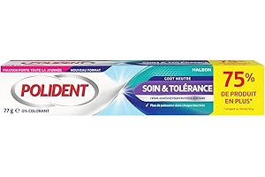 Polident Crema Fissativa per Protesi Parziali/Completa Cura & Tolleranza 70 g