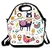 Produktbild Waschbar Lunchtasche Welcomes Waving Lunch Tote Dämmplatte für Herren Size llama10