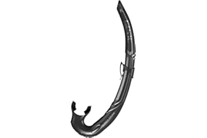 SEAC Unisex's Liquid Flexible Snorkel for Spearfishing and Freediving, Silicone