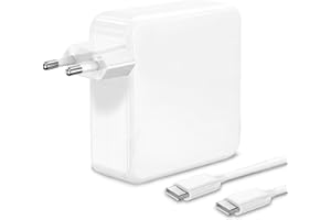 WOXNKLD 100W Chargeur USB C Compatible avec MacBook Pro 13 14 15 16 Pouces, Air 2018/2019/2020 13 Pouces et Tous Les appareils Type-C