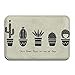 Produktbild ARTOPB Bath Mat 23.6" x 15.7"Doormats These Dopes Think Im One of Them Cactus Hedgehog Unique Carpet Cleaner Solution