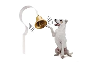 JINMINAMZ Cloche d'entraînement pour Animaux domestiques, Clochette Shopkeepers, Clochette de propriétaire de Magasin, Montage Mural Antique, pour entraînement au Chat – Décoration pour magasins