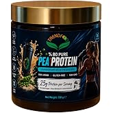 150 g Pea Protein Tozu (Bezelye Proteini) Bitkisel Protein, Vegan, Glutensiz (6 Servis)