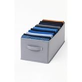 Orret Home 24x41x20 cm Bez Kutu Pantolon Organizeri Dolap İ&ccedil;i D&uuml;zenleyici, &Ccedil;amaşır Organizer, Gardırop İ&ccedil;i Pantolon Saklama K