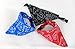 Produktbild PeSoBo Hundehalsband mit Tuch Umfang 22-35 cm x 1 cm Bandana Halsband Hund Katze blau