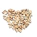 Produktbild JIS 200 Stück Holzsherzen Hochzeit Deko Holz Herz Mini Herzen (5 Größen)