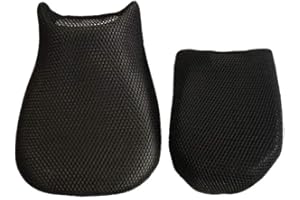 ALLROUNDSUPPLIER Motorcycle Mesh Seat Cover Cushion Guard Waterproof Insulation Breathable Net for BMW R1250GS ADV R1250RT R1250RS 2019 GS1250 (R1250RS)