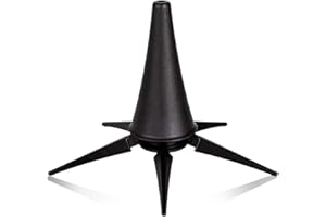 Vyanveo Supporto per Tromba Portatile Supporto per Clarinetto Pieghevole Staffa per Flauto a 5 Gambe,Supporto per Treppiede per Clarinetto Staccabile per Strumenti Orchestrali,Accessori Professionali