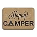 Produktbild ruichangshichengjie Happy Camper Non-Slip Indoor/Outdoor Floor Mat for Health and Wellness Kitchen Bathroom Doormat 23.6"x 15.7"