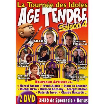 couverture de : Age tendre, la tourn&eacute;e des idoles - Saison 4