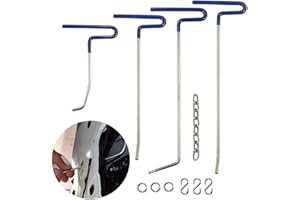 Mookis Dellen Reparaturset Auto 9PCS Werkzeuge Paintless Body Repair Kit, Ausbeulen und Reparatur Hagel