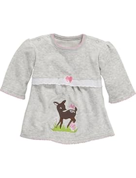 Schnizler Baby-Mädchen Langarmshirt, Tunika Reh, Oeko-Tex Standard 100