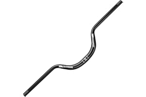 Teyssor Guidon de vélo VTT en alliage d'aluminium 31,8 mm x 720 mm x 780 mm
