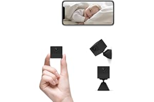 EZVIZ Telecamera wifi interno a batteria, 100% senza fili, 50 giorni di durata della batteria, FHD 1080p, Visione notturna, Rilevamento di persona, Compatibile con Alexa, BC2