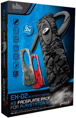 Gioteck EX-02 Bluetooth Headset for PS3