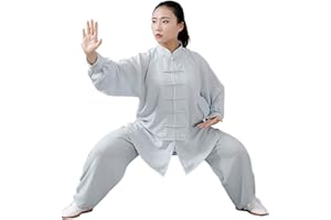 Daoba Tai Chi 2 Pièces Survêtements Arts Martiaux Costume Qi Gong Vêtements Traditionnels Chinois Homme Femme