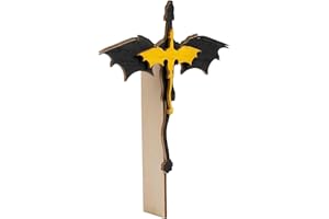 CUMNVULNT Fourth Wing Double Dragon Book Insert, Book Marks for Workplace Desk Shelves Cabinet, Book Shelf Holder, Fantasy Romance Merch, Gifts for Bookish, For Reading Men Women, Bookshelf Decor