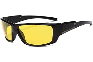 LJCZKA Polarised Sport Sunglasses for Men Women Wrap Around Sport Glasses UV400 Protection Eyewear for Cycling Fishing Running