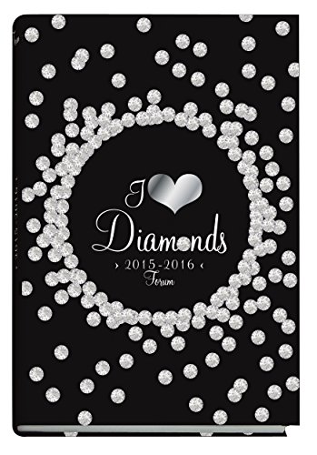 Télécharger Exacompta Glamour Agenda scolaire 17 x 12 cm Diamant Argent Gratuit