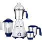 Bajaj Rex 750W Mixer Grinder with Nutri Pro Feature, 4 Jars, White