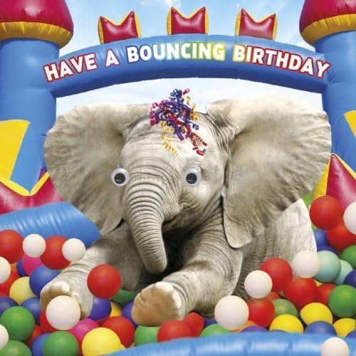 Tracks Publishing S0050 140x140mm Birthday Greeting Card with Envelope